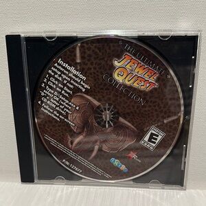 Used iWin The Ultimate Jewel Quest Collection CD-ROM Game. Rated E